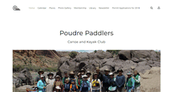 Desktop Screenshot of poudrepaddlers.org