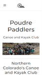 Mobile Screenshot of poudrepaddlers.org